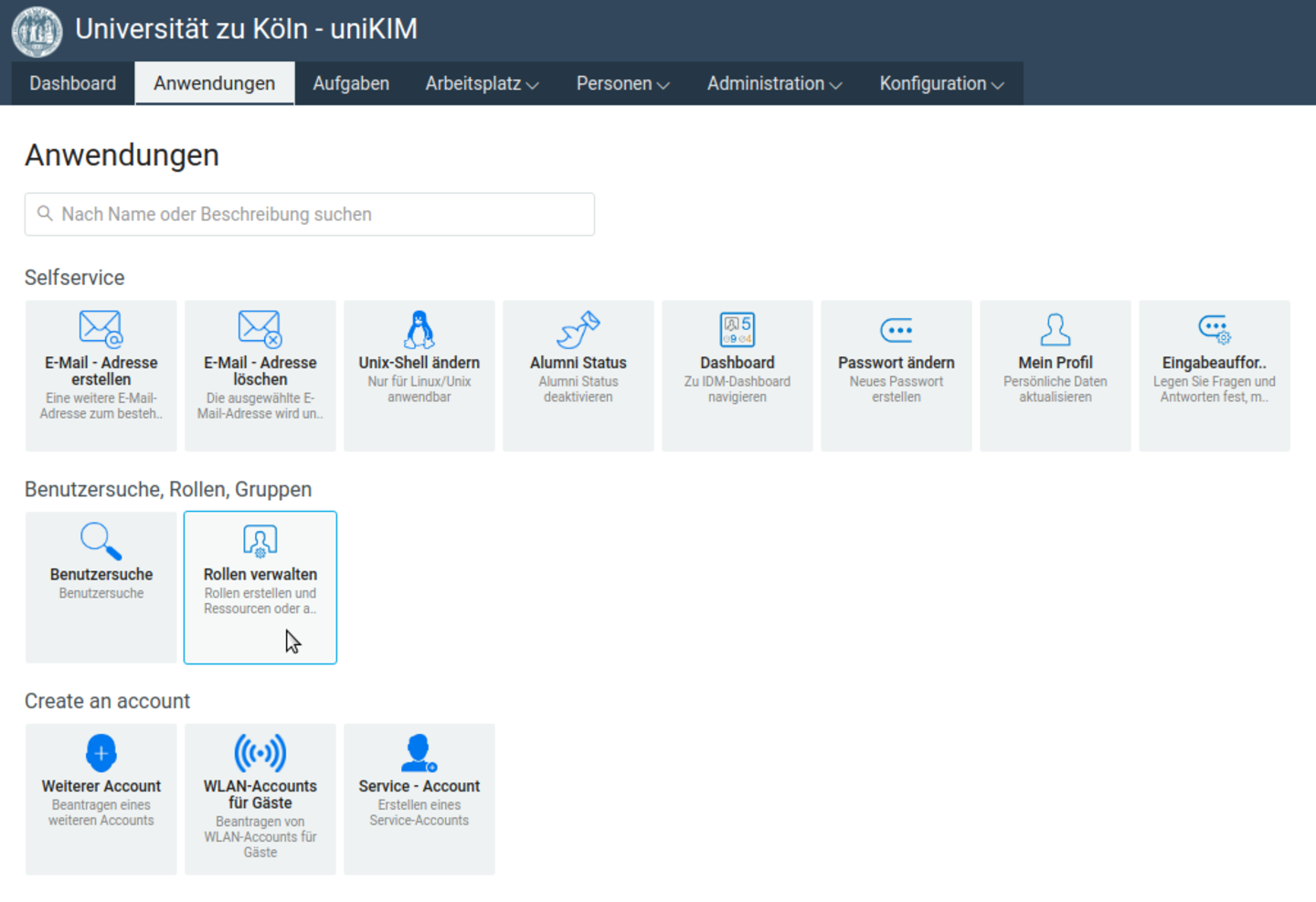 Permissions in NFS web projects